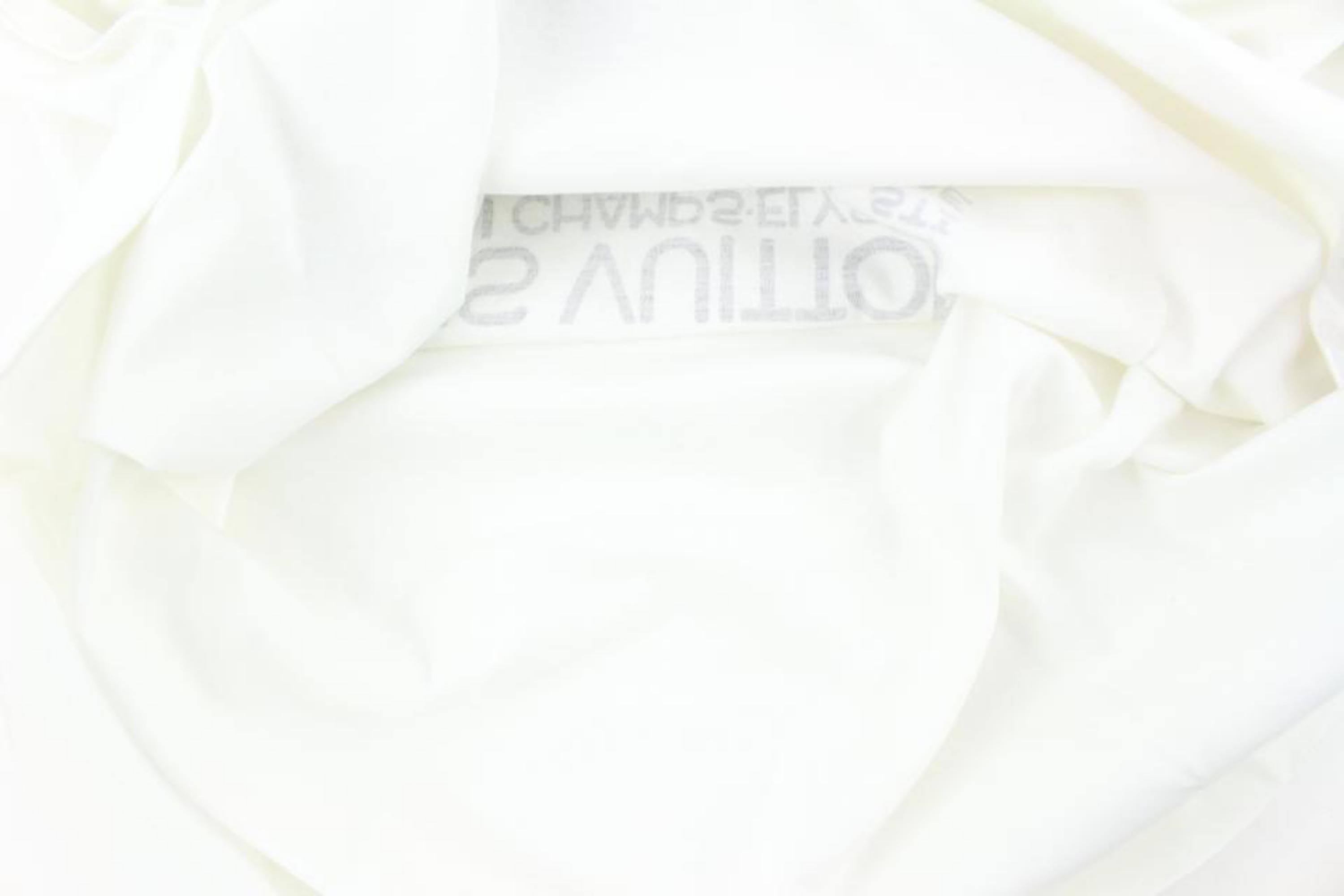 Louis Vuitton Men's XL Diamond Address Afircan Art LV T-Shirt 114lv17 For Sale 2