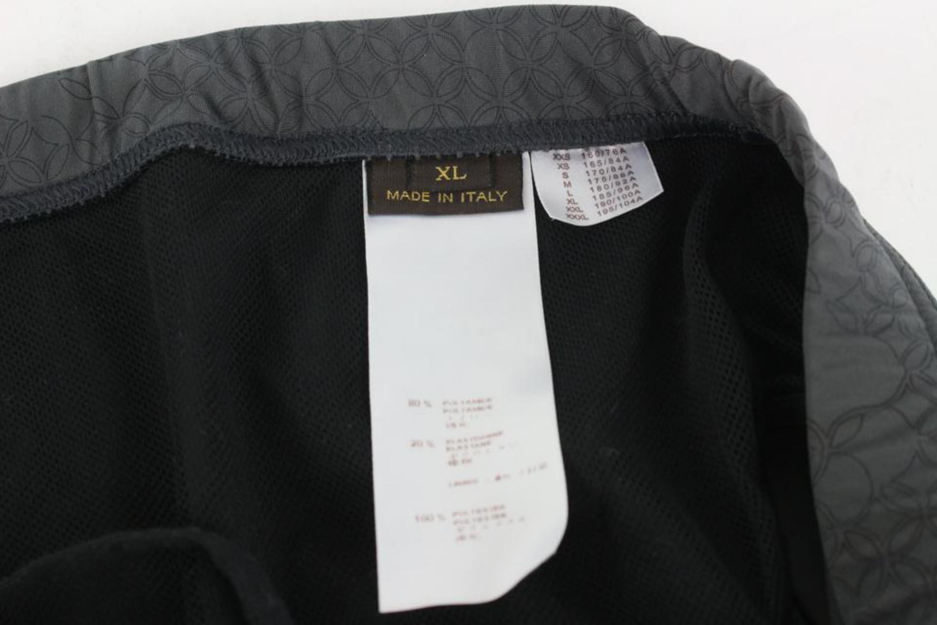 Louis Vuitton Men's XL Monogram Logo Swim Trunk Shorts Bathing Suit lmlv1028 For Sale 5