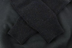 Louis Vuitton Men's XL Navy Cashmere Cursive Script Pullover Sweater 121lv48