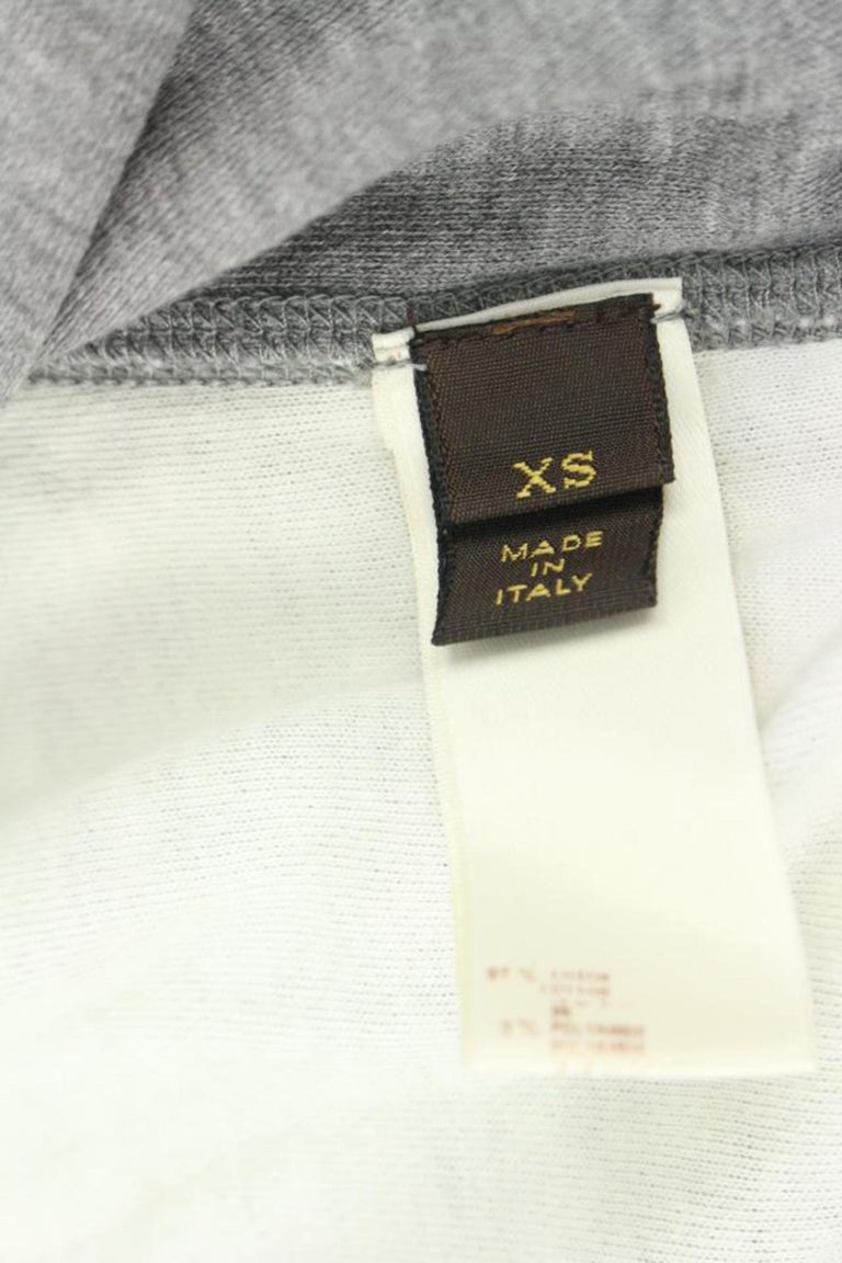 Louis Vuitton Paris Men Grey Sweatshirt XL