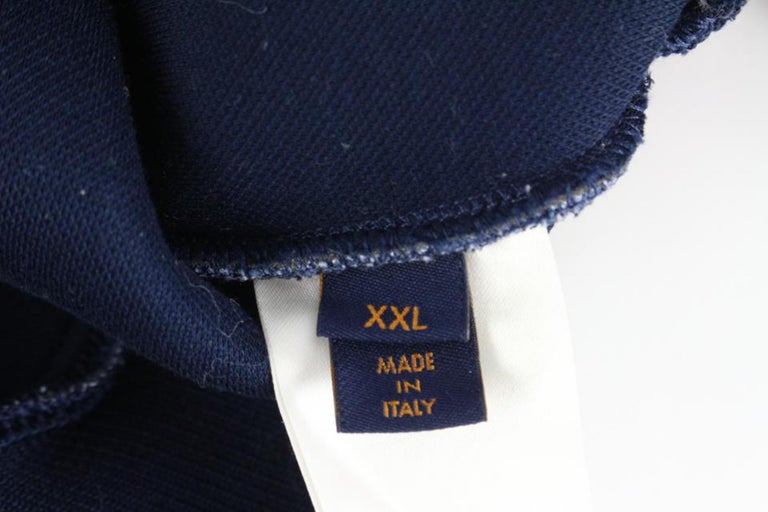 Louis Vuitton Men's Tapestry Monogram Sweatshirt Cotton Blue 138633185