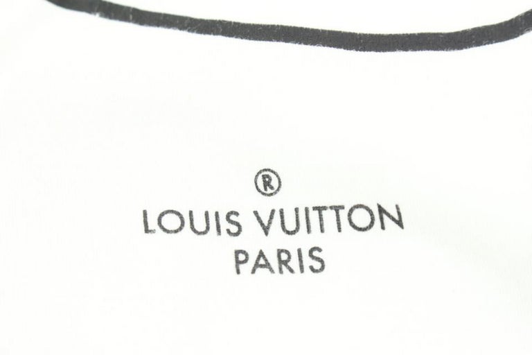 Louis Vuitton Men's XXXL Limited LV Salt Pretzel T-Shirt 120lv29 For ...