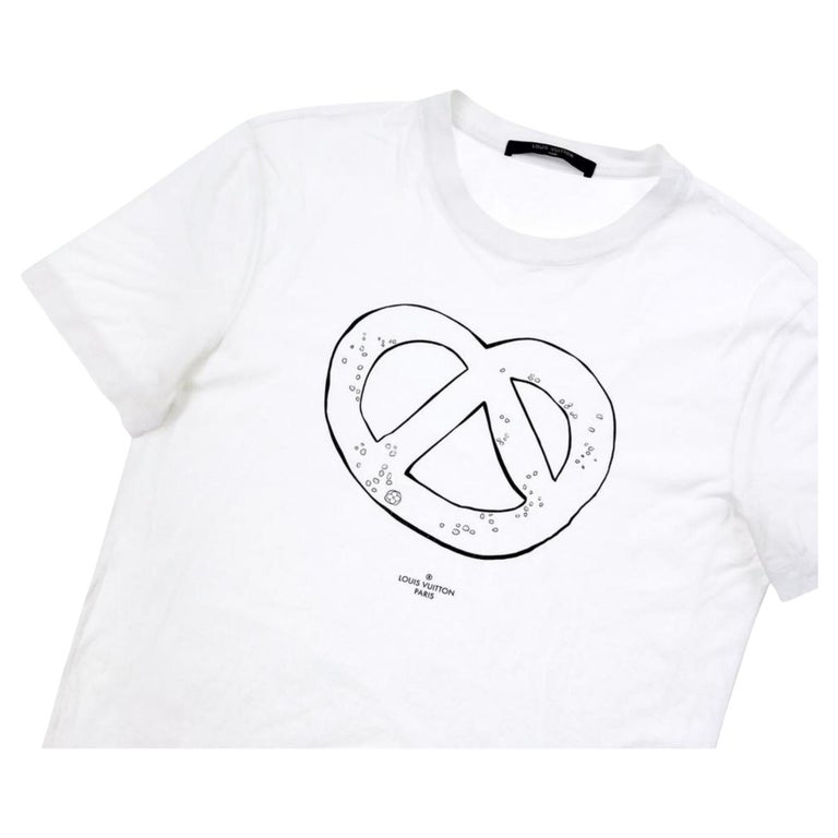 Louis Vuitton Men's XXXL Limited LV Salt Pretzel T-Shirt 120lv29