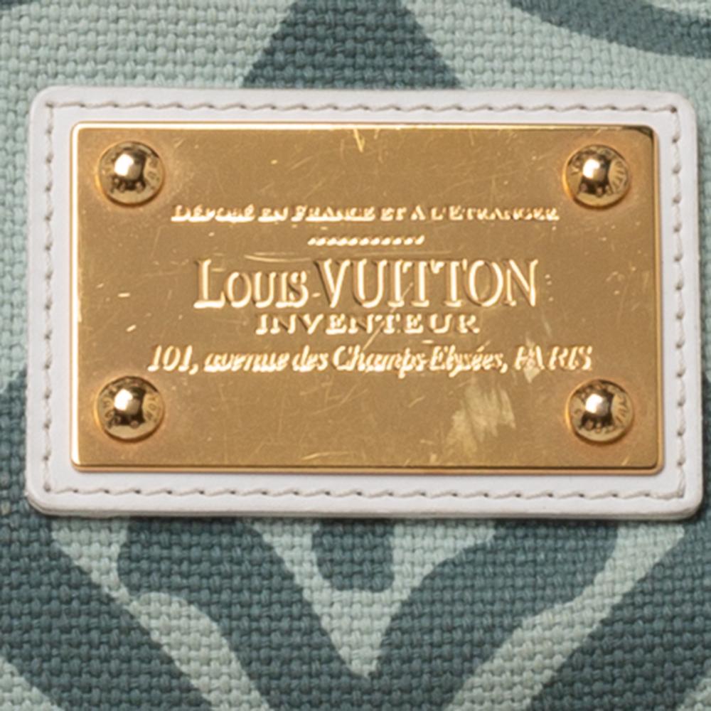 Women's Louis Vuitton Menthe Tahitienne Cabas Limited Edition PM Bag
