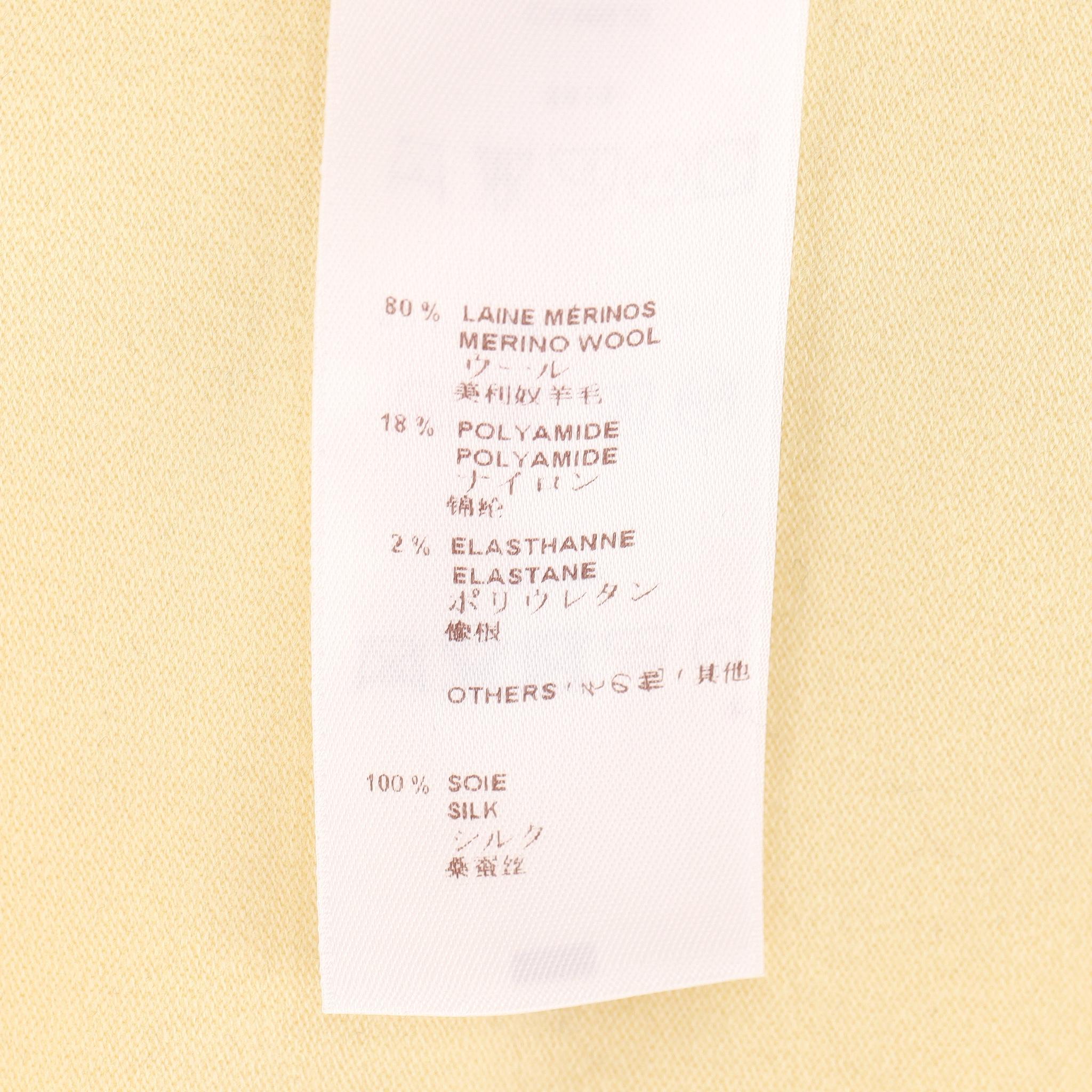 Louis Vuitton Merino Wool Jumper With Broderie Anglaise Collar For Sale 5