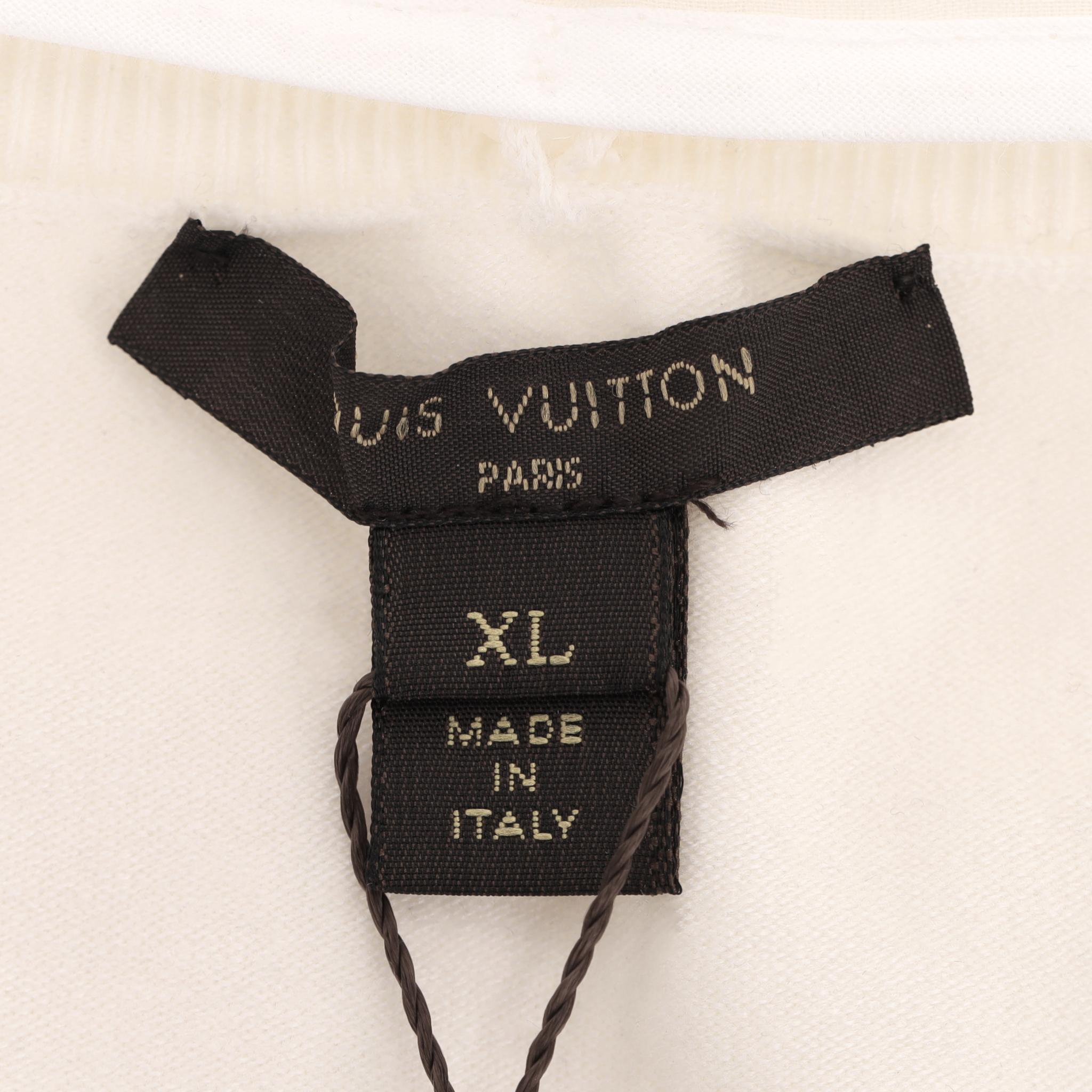 Louis Vuitton Merino Wool Jumper With Broderie Anglaise Collar For Sale 3