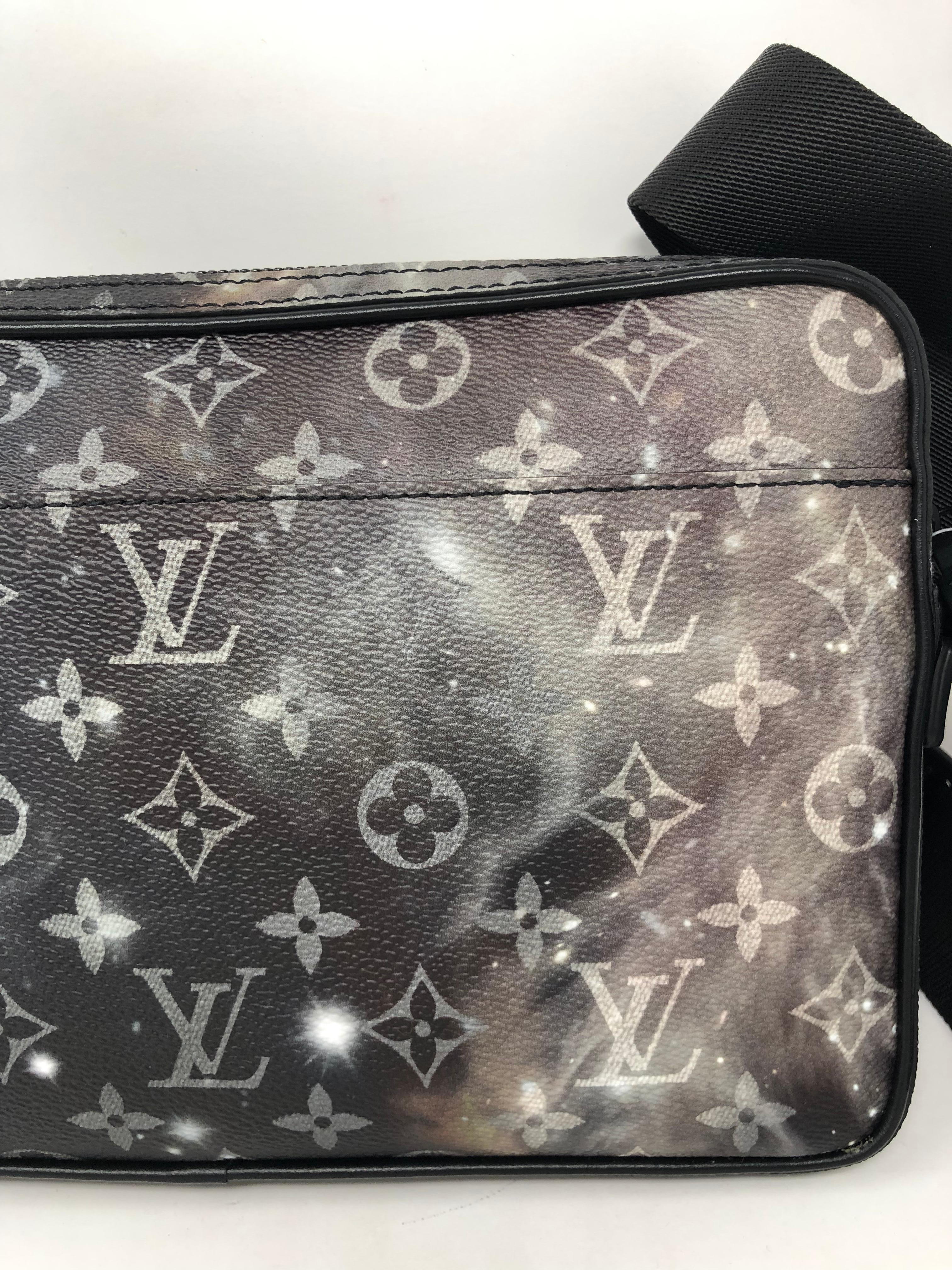 Black Louis Vuitton Messenger Alpha Galaxy