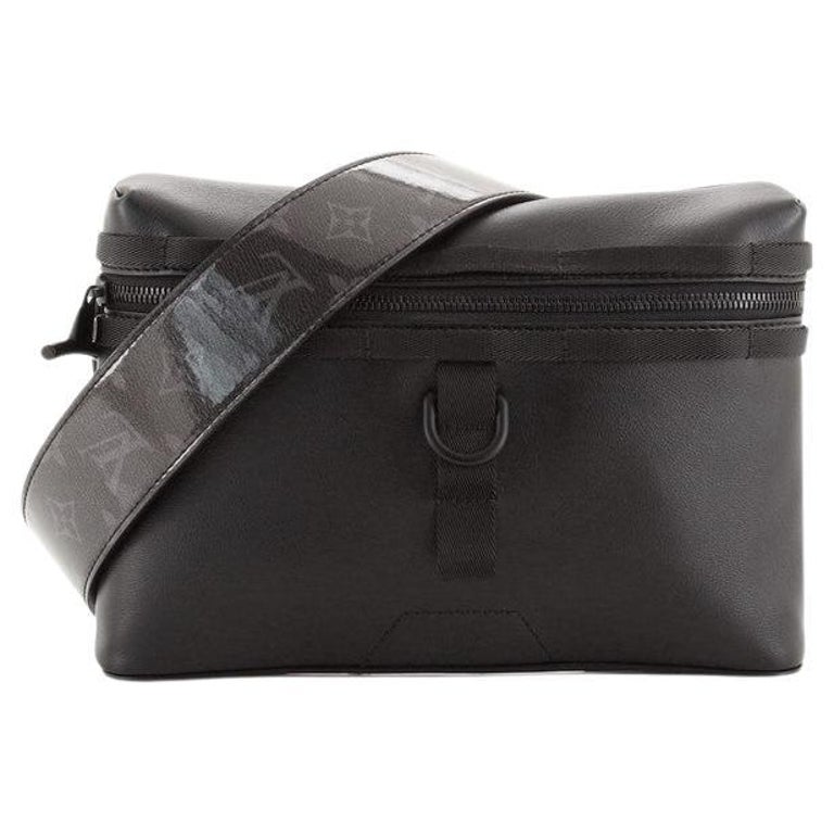 Louis Vuitton Messenger Bag Dark Infinity Leather with Monogram Eclipse ...