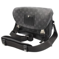 Louis Vuitton Messenger Bag , in eclipse LV monogram.