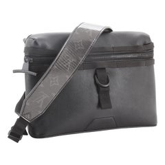Louis Vuitton Messenger Bag Leather with Limited Edition Monogram Eclipse Glaze 