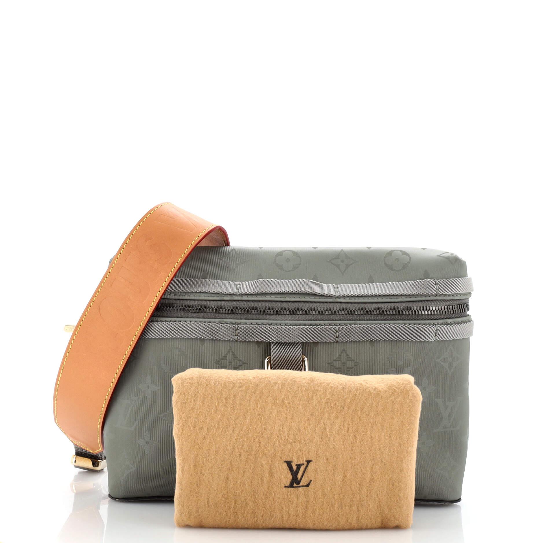 Louis Vuitton Messenger Monogram PM Titanium in Coated Canvas with