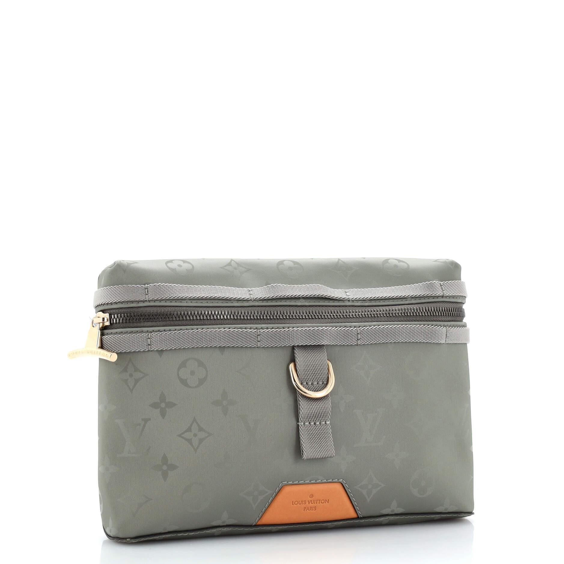 Louis Vuitton Messenger Bag Limited Edition Titanium Monogram Canvas PM In Good Condition In NY, NY
