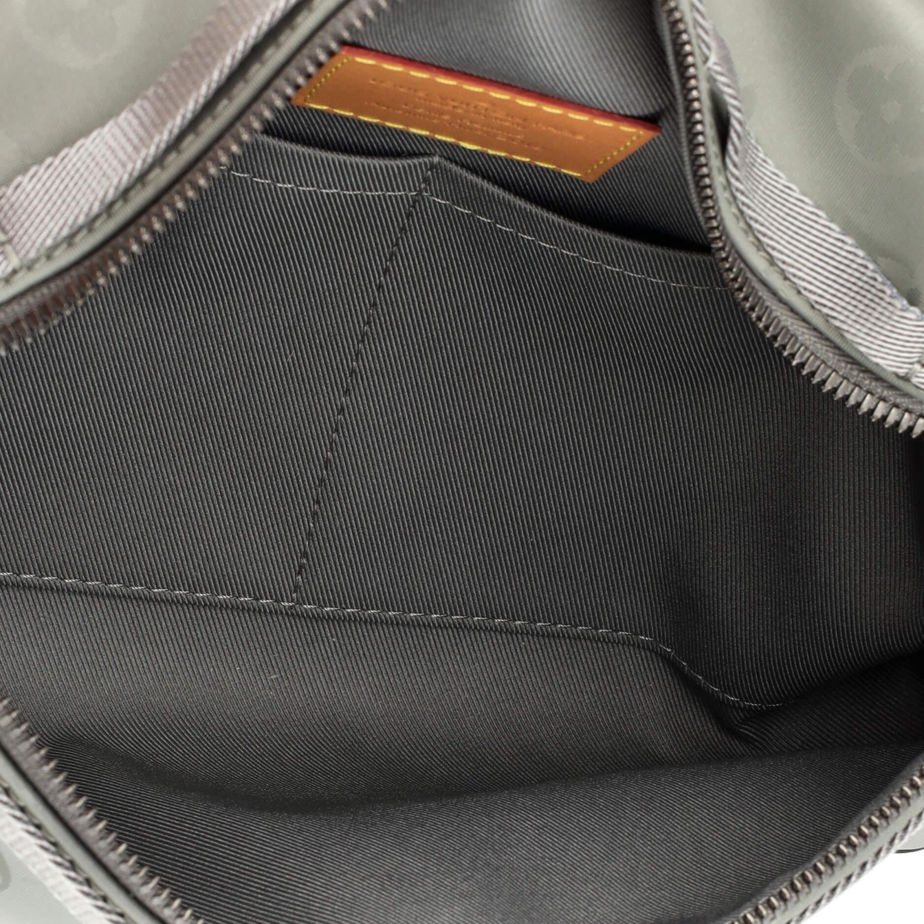 Louis Vuitton Messenger Bag Limited Edition Titanium Monogram Canvas PM 2