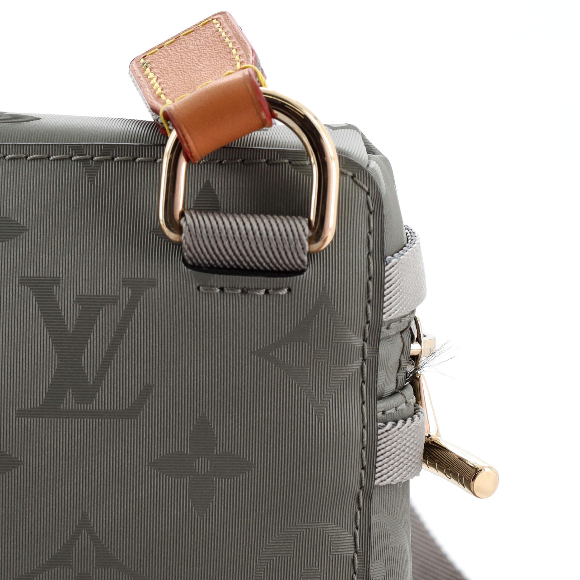 Louis Vuitton Messenger Bag Limited Edition Titanium Monogram Canvas PM 3