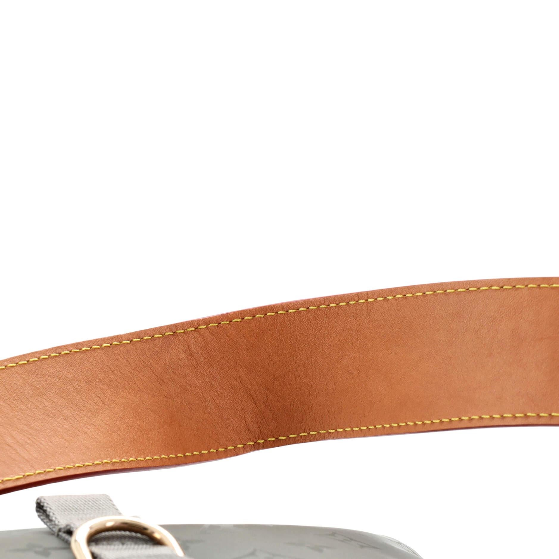 Louis Vuitton Messenger Bag Limited Edition Titanium Monogram Canvas PM 4