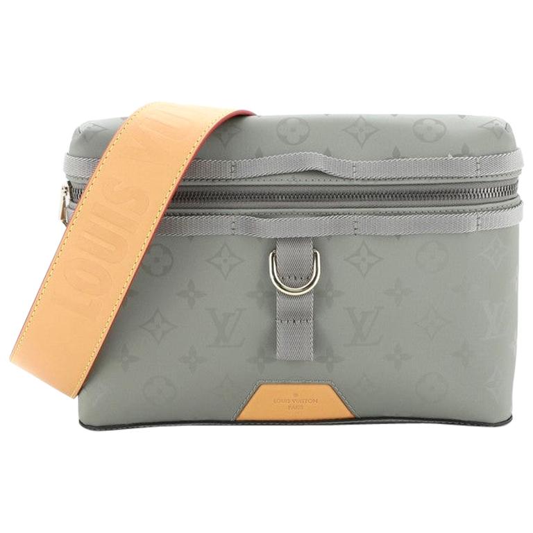 Louis Vuitton Messenger Bag Limited Edition Titanium Monogram Canvas PM
