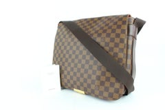 Louis Vuitton Messenger Bastille  4lz0129 Brown Coated Canvas Cross  Body Bag