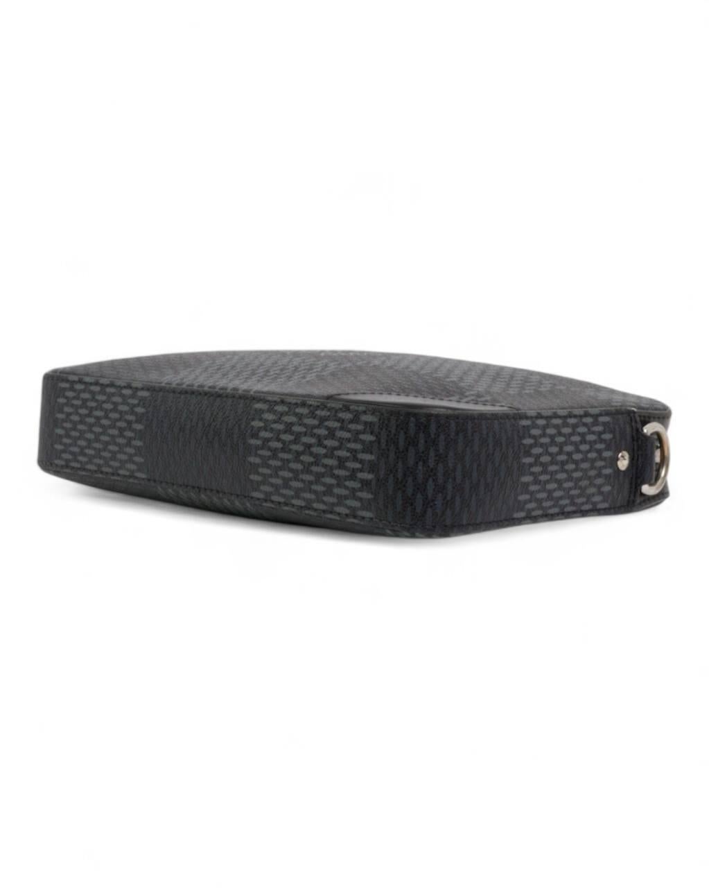Black Louis Vuitton Messenger Trio MM Damier Graphite For Sale