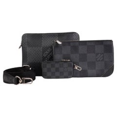 Louis Vuitton Messenger Trio MM Damier Graphite