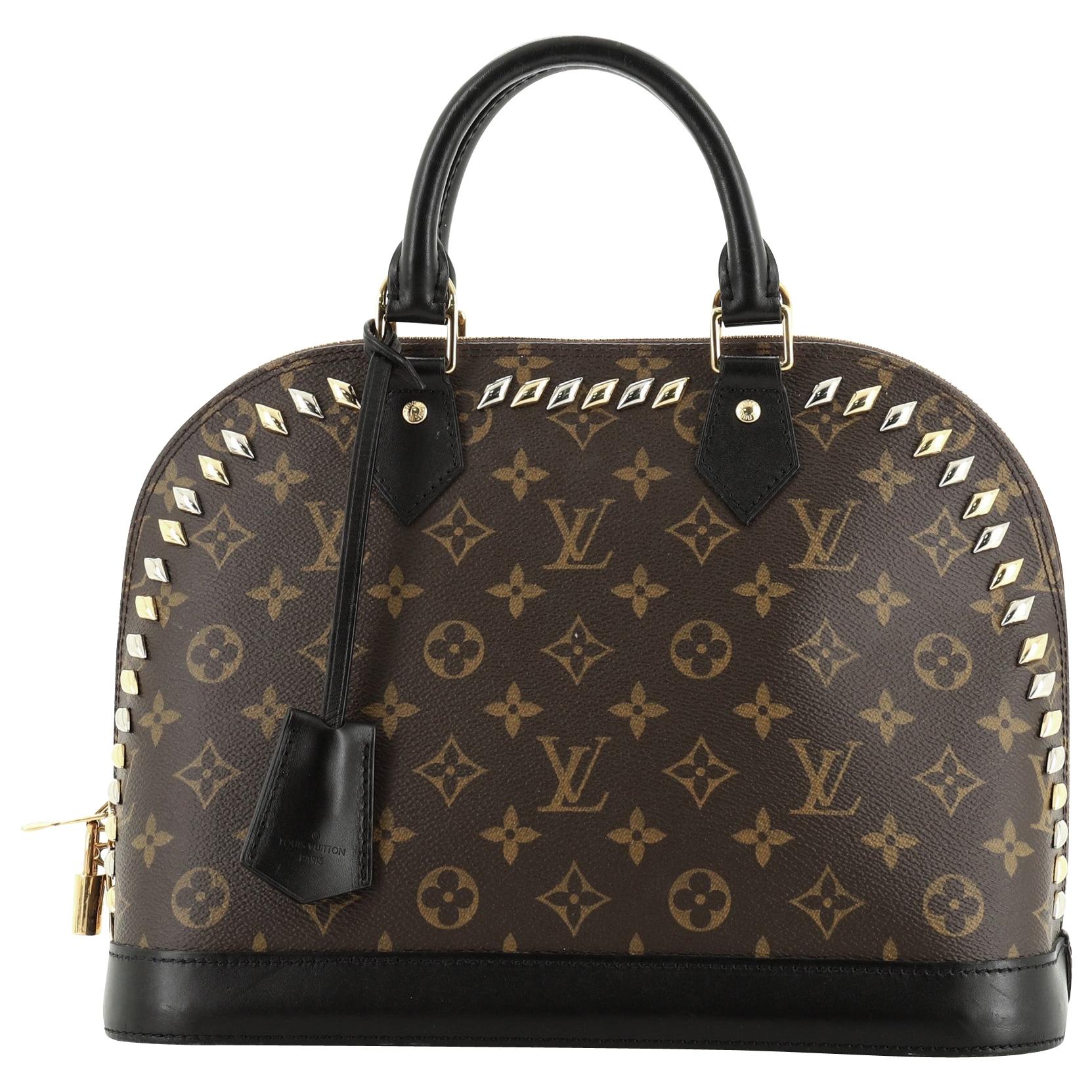 Louis Vuitton Metal Stones Alma Handbag