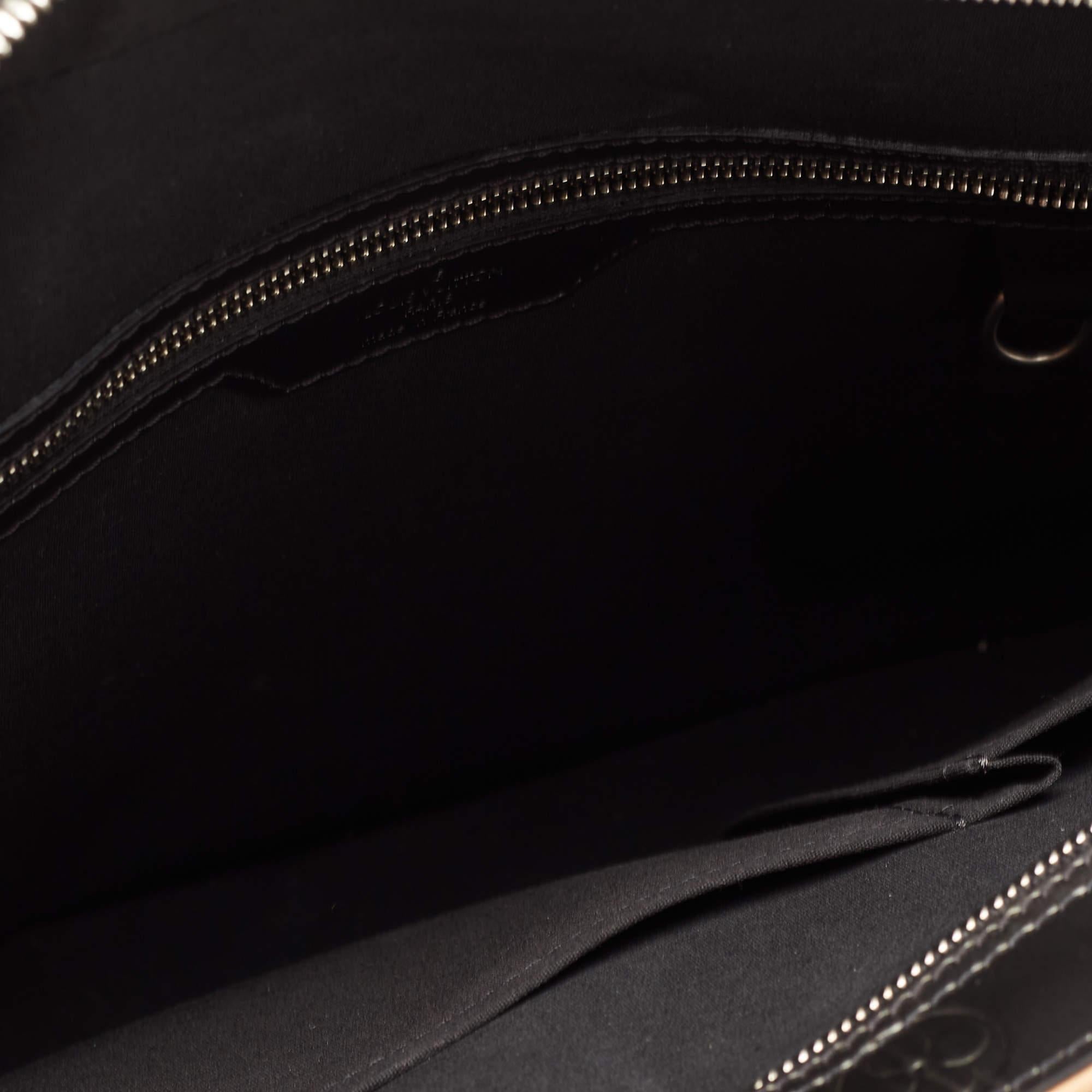 Louis Vuitton Metallic Black Monogram Empreinte Leather Mat Malden 1