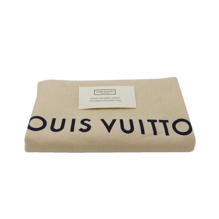 Louis Vuitton Metallic Gold Calfskin Louise E/W Clutch For Sale 3