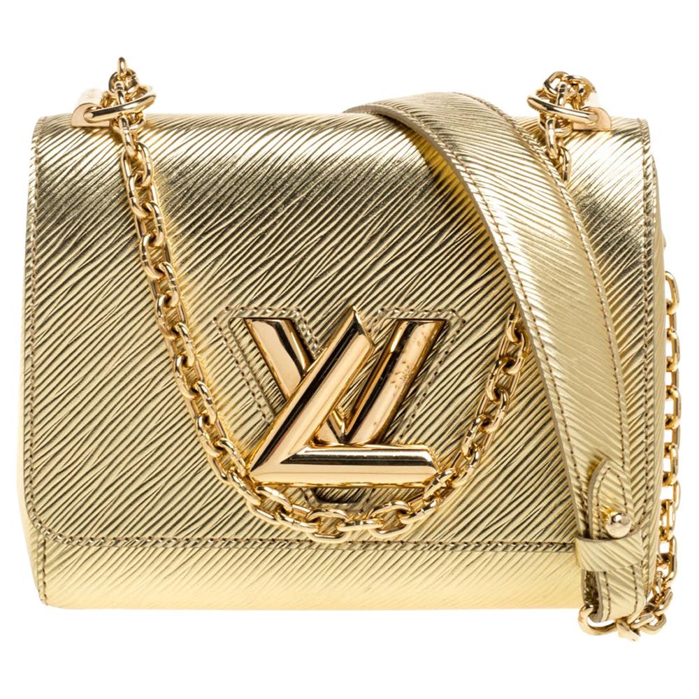 Louis Vuitton Twist and Twisty Epi PM White/Gold in Cowhide Leather with  Gold-tone - US