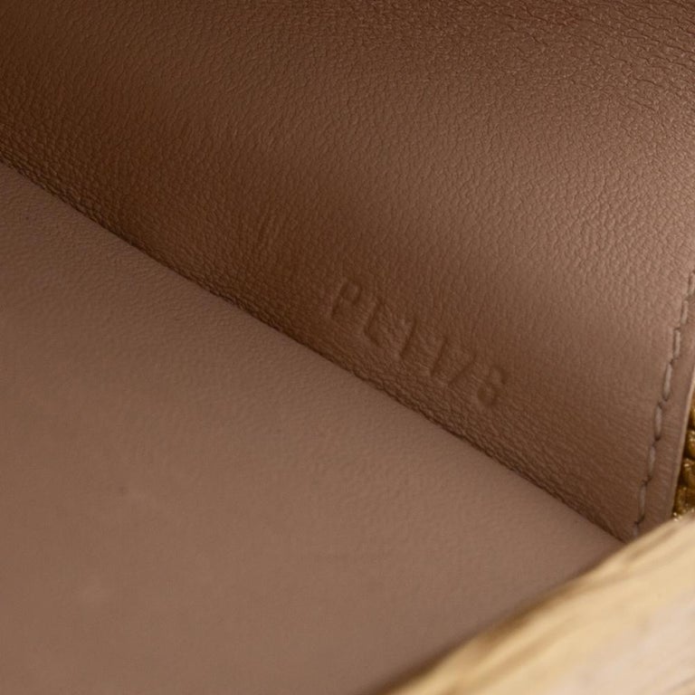 Louis Vuitton Metallic Gold/Silver Epi Leather Petite Malle Bag at 1stDibs