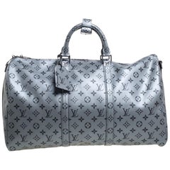 Louis Vuitton Metallic Monogram Keepall Bandouliere 50 Bag