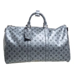 Louis Vuitton - Monogramme métallique - Sac Keepall Bandouliere 50