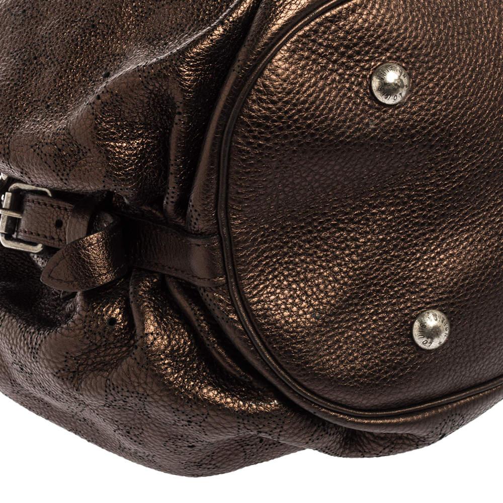 Louis Vuitton Metallic Mordore Monogram Mahina Leather Surya XL Bag 1