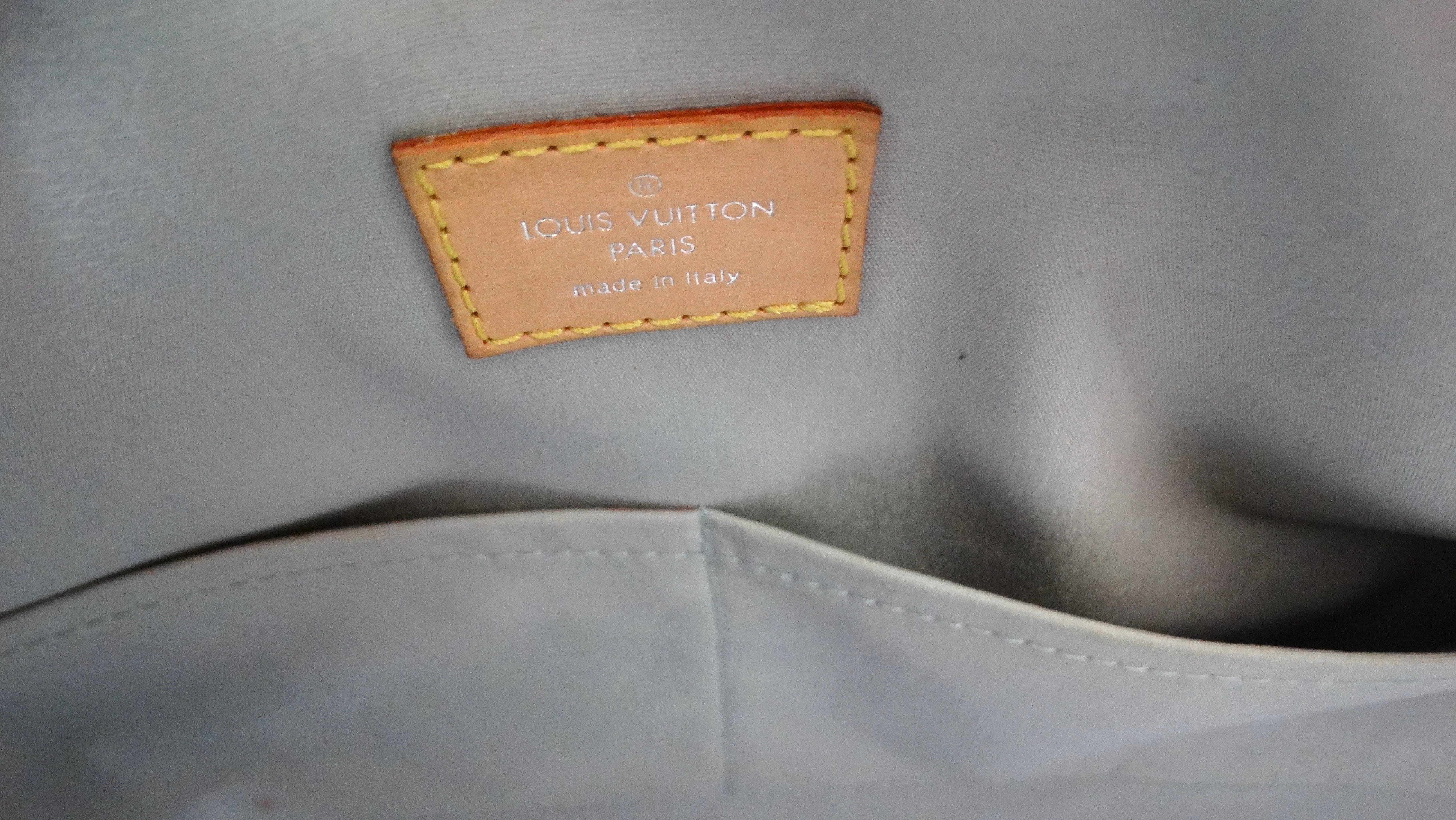 Louis Vuitton Metallic Silver Monogram Miroir Speedy Duffle Bag 6