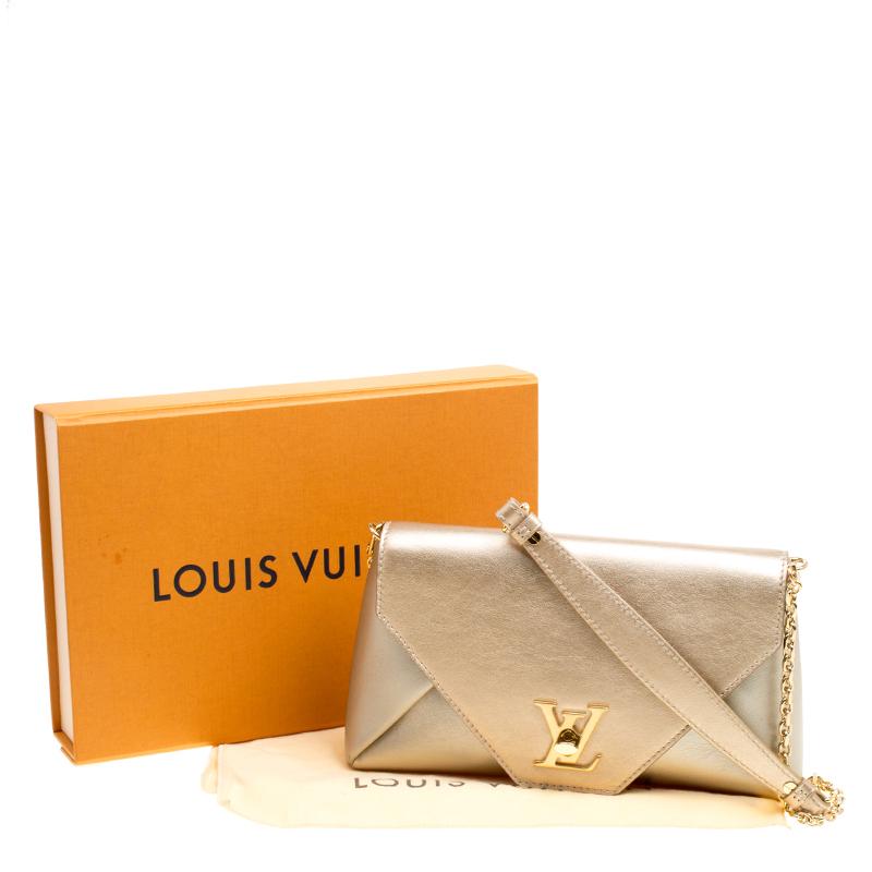 Louis Vuitton Metallic Two Tone Leather Love Note Bag 1