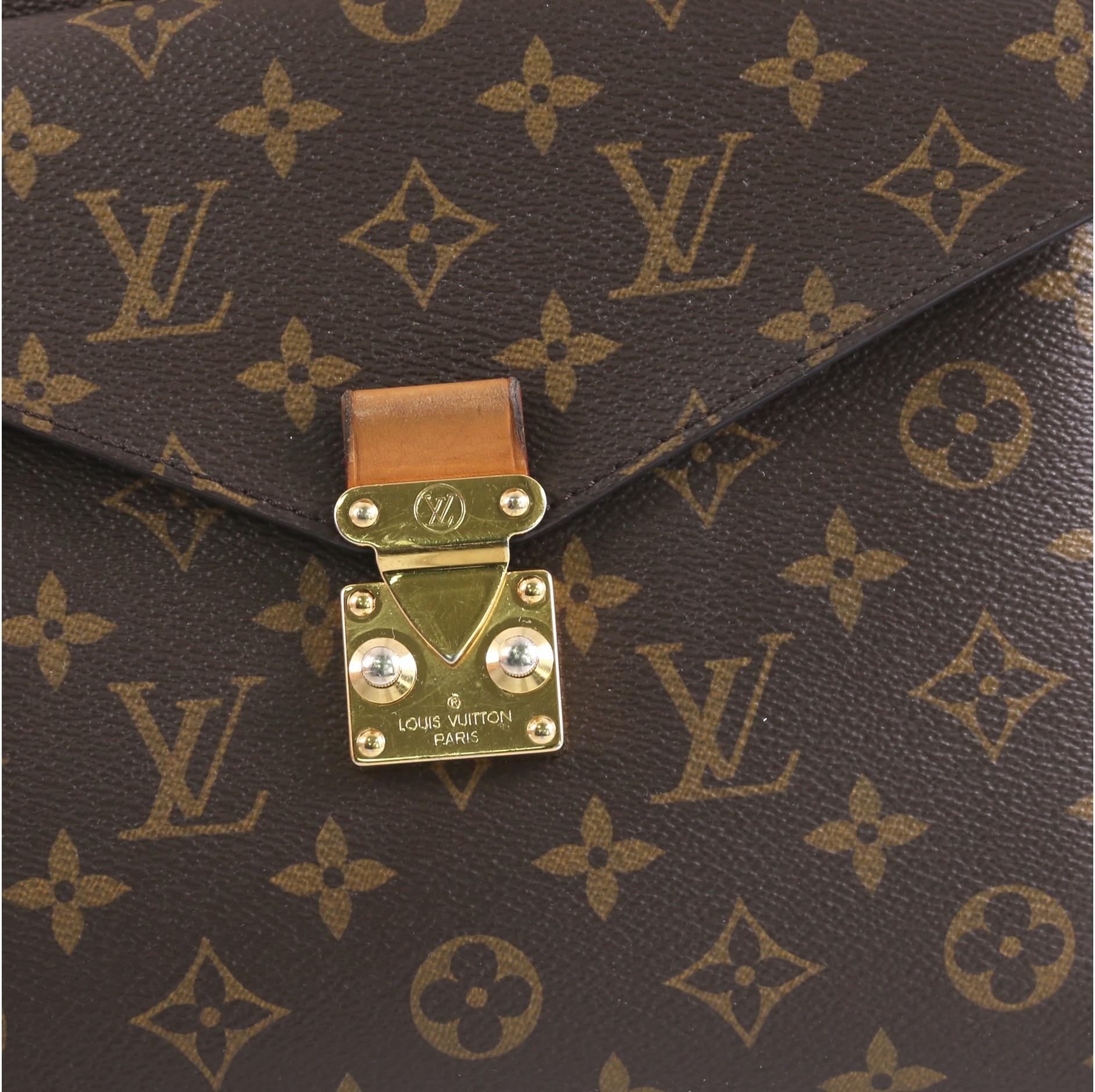 louis vuitton monogram canvas metis hobo bag