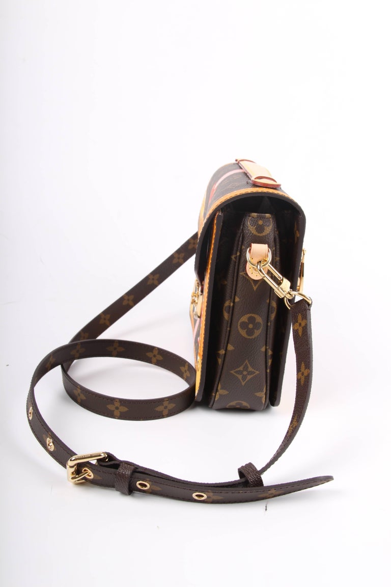 Louis Vuitton Pink Strap Leather Crossbody Bag at 1stDibs