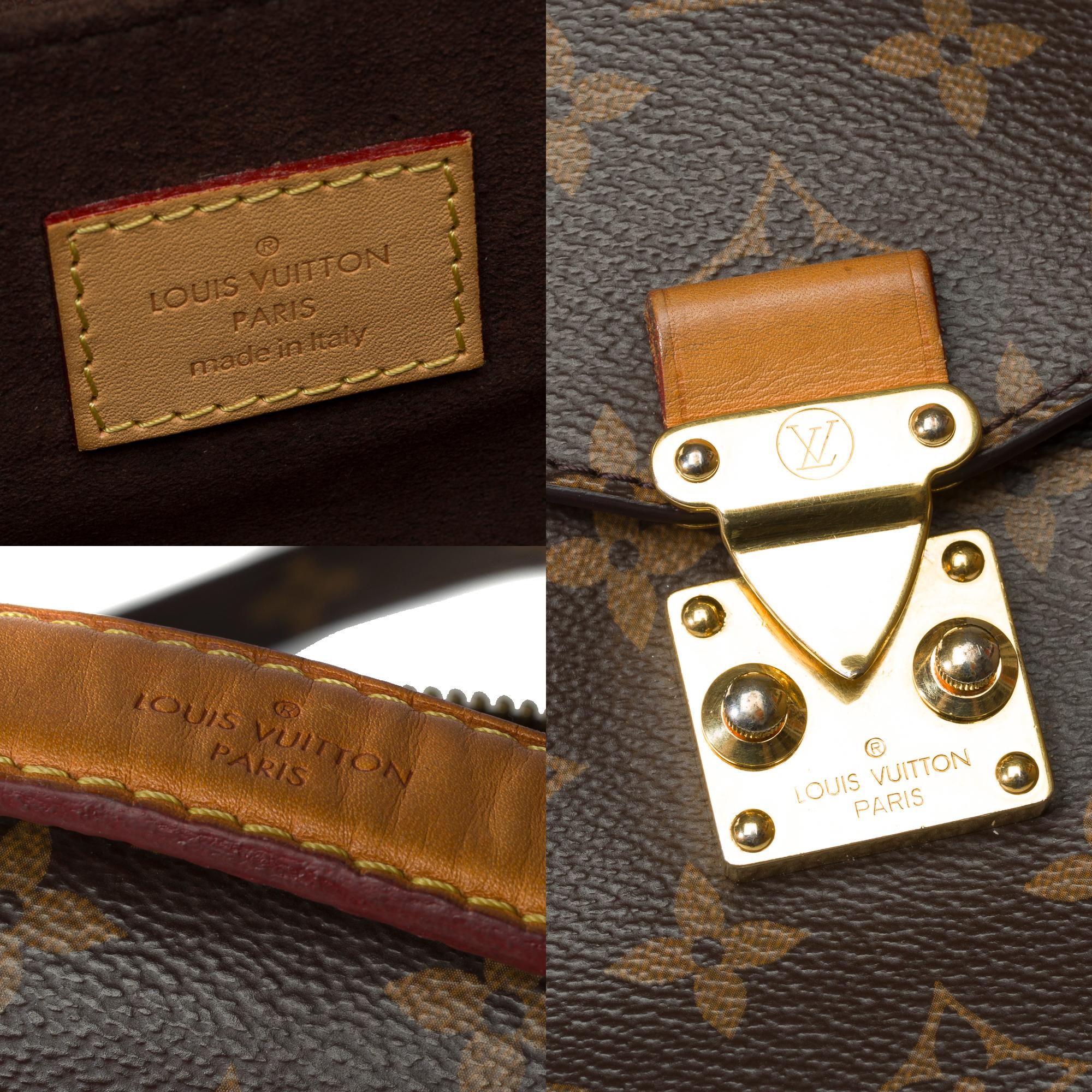 Louis Vuitton Metis shoulder bag in brown monogram coated canvas, GHW For Sale 2