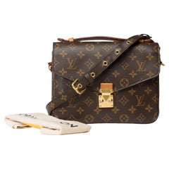 Louis Vuitton Metis shoulder bag in brown monogram coated canvas, GHW