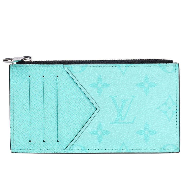 Louis Vuitton Miami Portefeuille porte-cartes vert sur 1stDibs