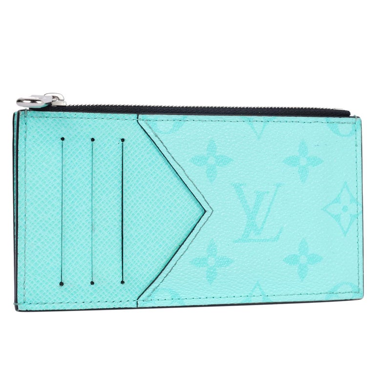 Louis Vuitton Miami Portefeuille porte-cartes vert sur 1stDibs