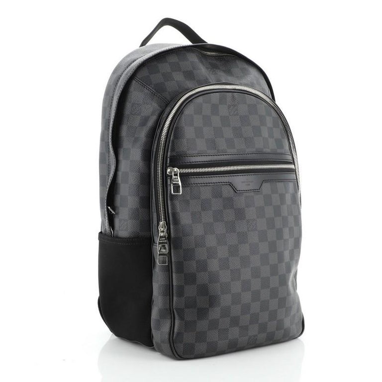 Sell Louis Vuitton Damier Graphite Michael Backpack - Black