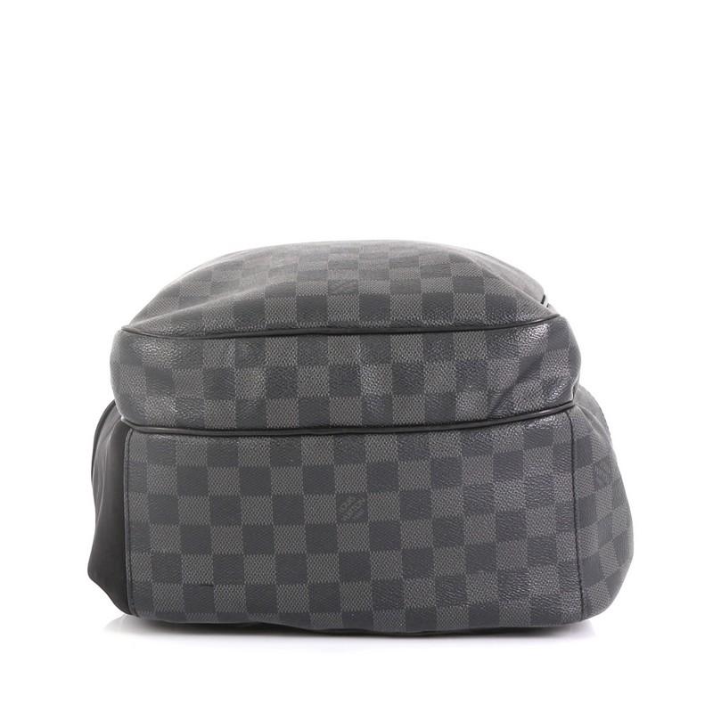 Gray Louis Vuitton Michael Backpack Damier Graphite