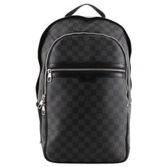 vuitton michael backpack damier graphite