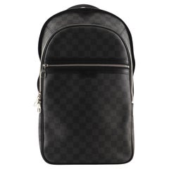 Louis Vuitton Michael Backpack Damier Graphite