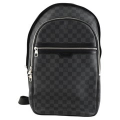 Louis Vuitton Model: Michael NM Backpack Damier Graphite at 1stDibs