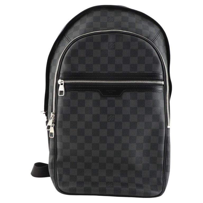 Louis Vuitton Black Damier Infini Leather Michael Backpack at 1stDibs