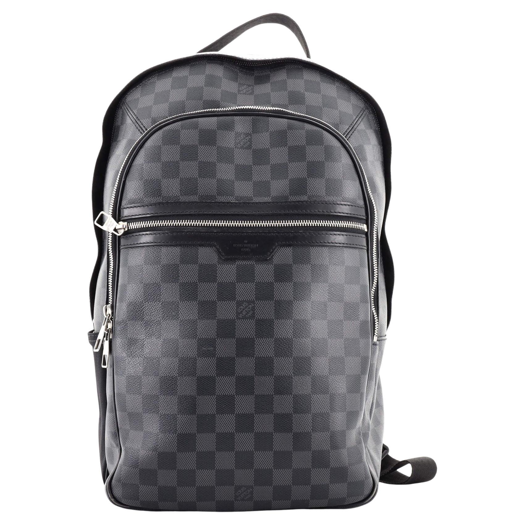 Louis Vuitton Michael Backpack Damier Graphite