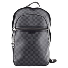 Pre-owned Louis Vuitton Michael Backpack Nv2 Black