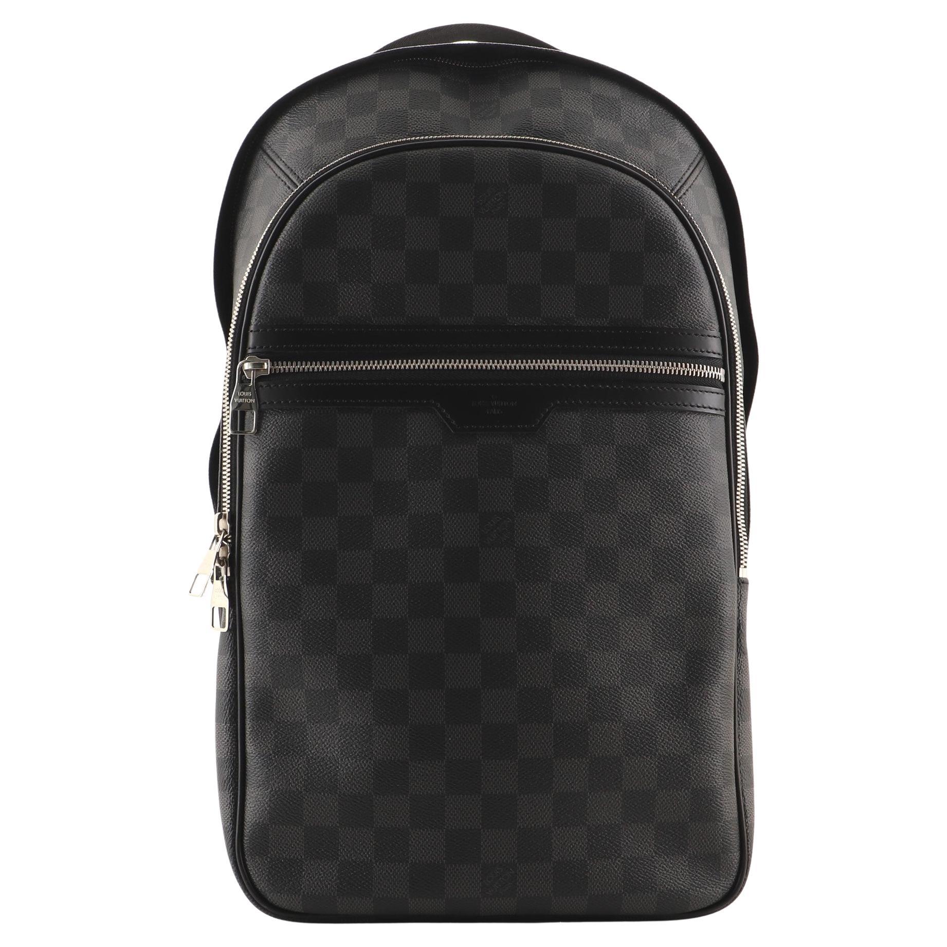 Louis Vuitton Michael Backpack Damier Graphite