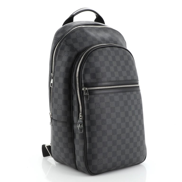 Louis Vuitton Model: Michael NM Backpack Damier Graphite