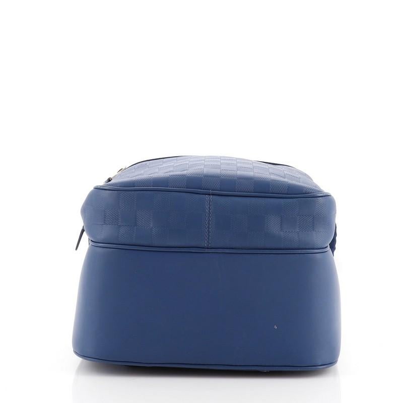 Blue Louis Vuitton Michael NM Backpack Damier Infini Leather